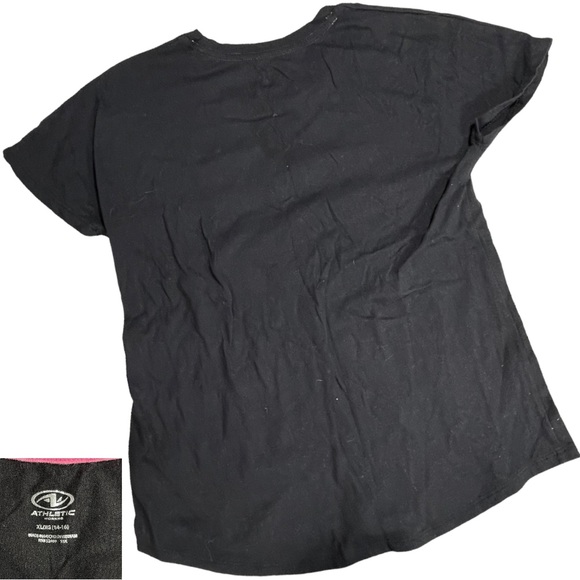 Girls size Xl cheetah & shamrock leggings & 3 shirts bundle - Picture 11 of 13